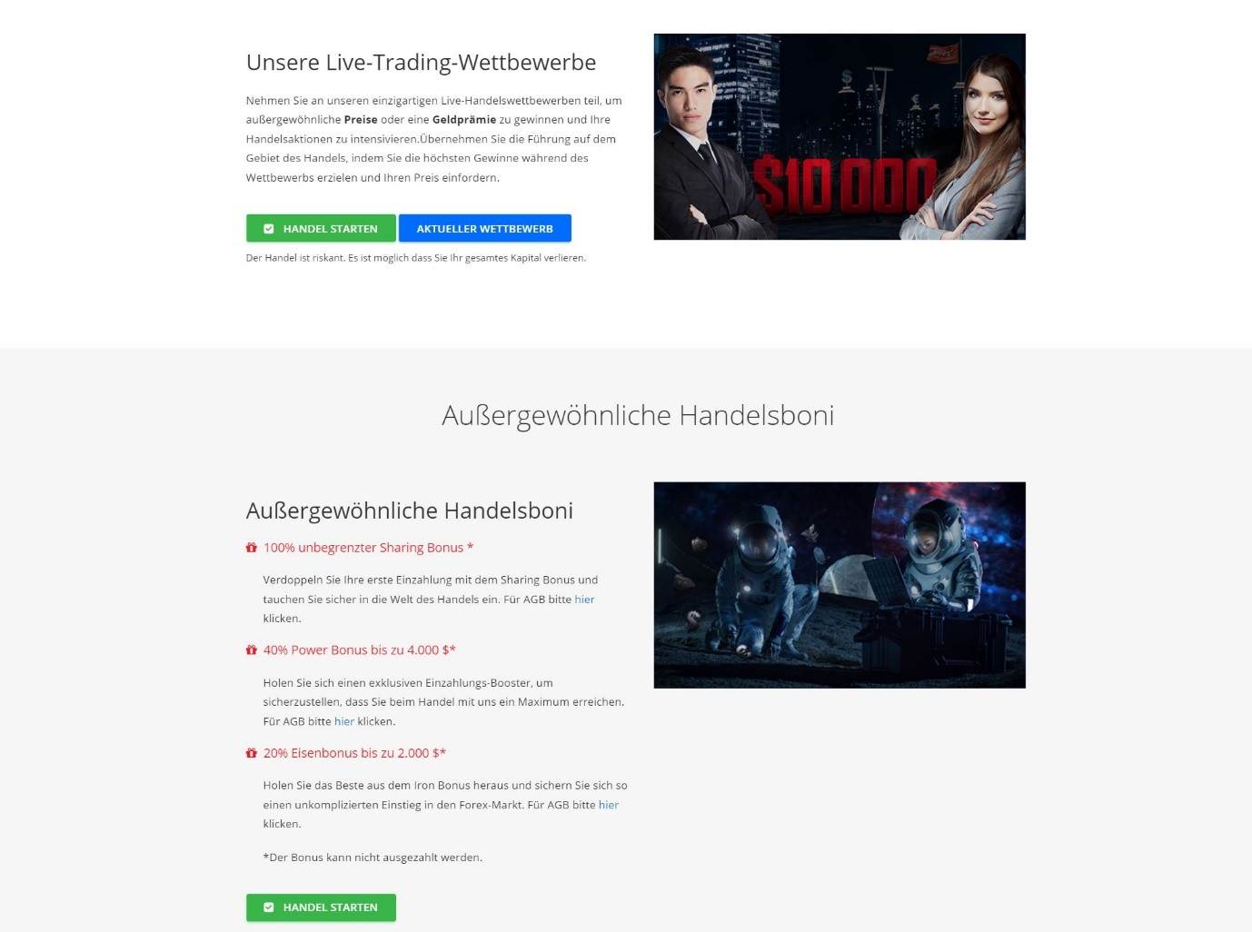 Boni und aktionen IronFX Boni und aktionen IronFX